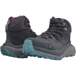 HOKA Kaha 2 GTX Vibram Boots Women's Castlerock Coastal Hiking Waterproof New